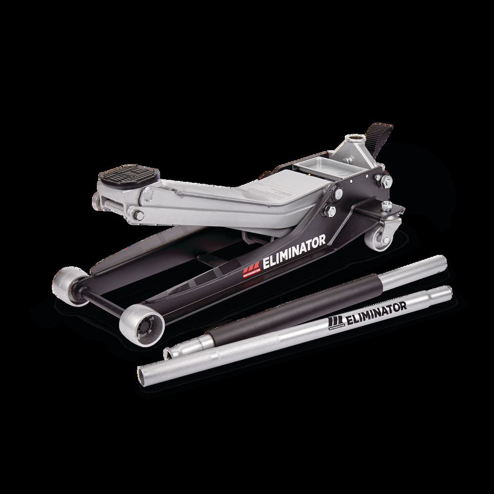 MotoMaster Eliminator Heavy-Duty Long Reach Low Profile Garage Jack, 3-Ton