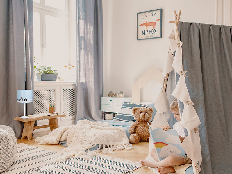 Lampa stojąca dziecięca Sweet Dreams wielokolorowa