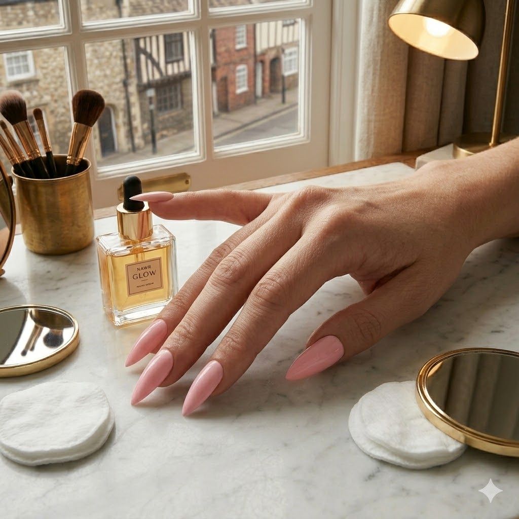 Rawr Beauty Rawr Beauty: Stick On Nails – Pink & White Stiletto (RW1237)