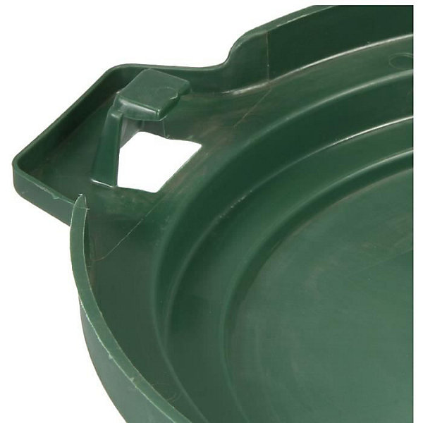 EDA Couvercle de poubelle d'extérieur - 30 L - Vert
