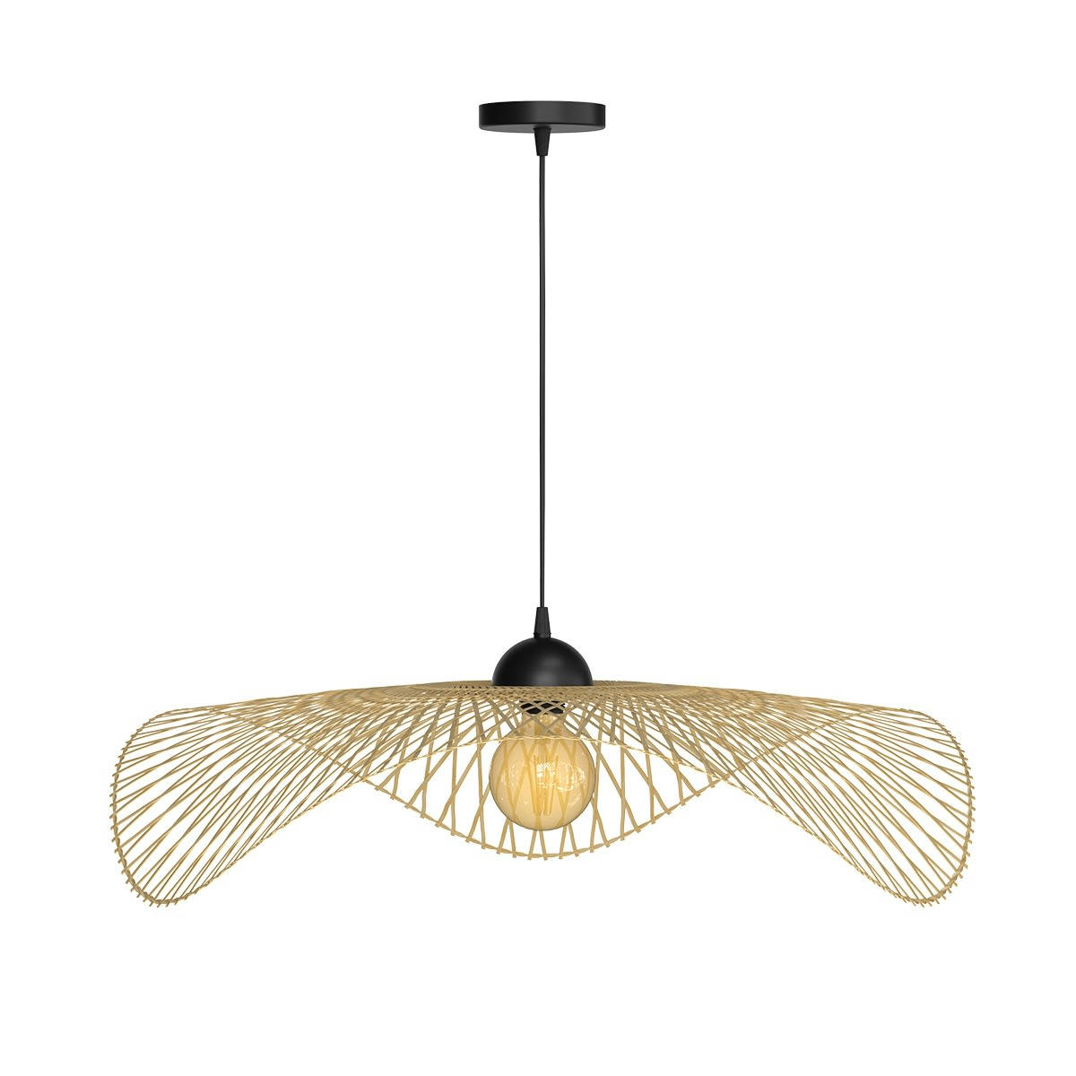 JIPI - Suspension 75cm en bambou
