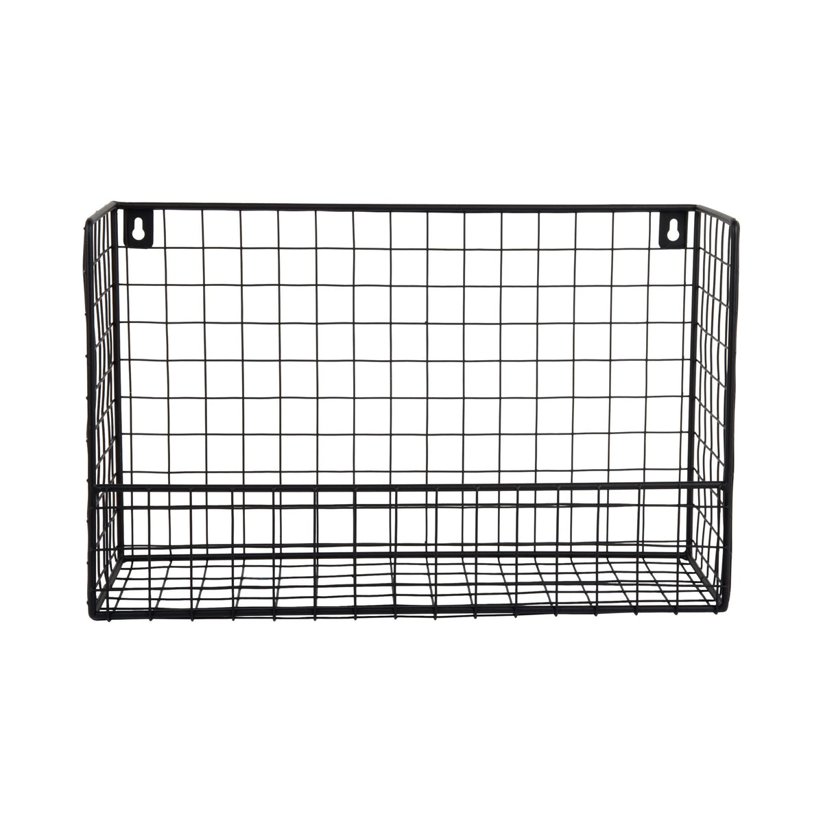 Present Time wanddecoratie Reja - zwart - 15x40x25cm