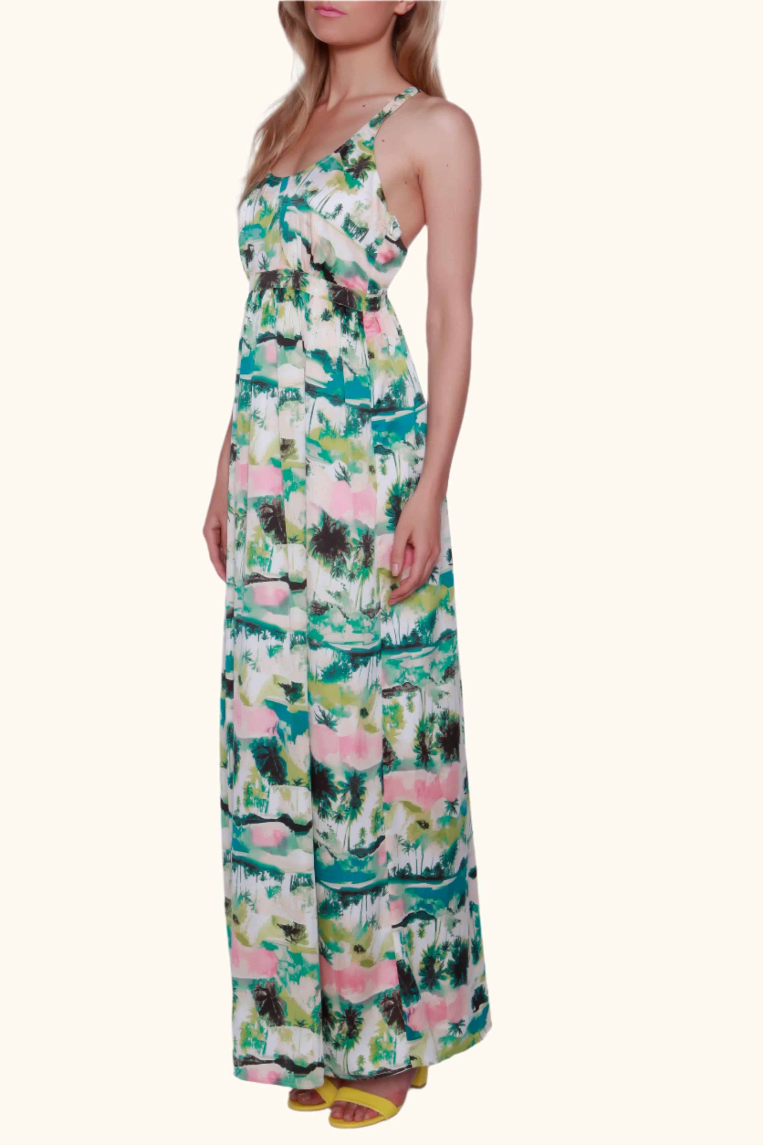 Cutie London Tropical Maxi Dress