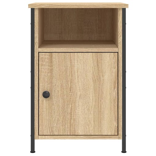 NNEVL Bedside Cabinets 2 pcs Sonoma Oak 40x42x60 cm Engineered Wood