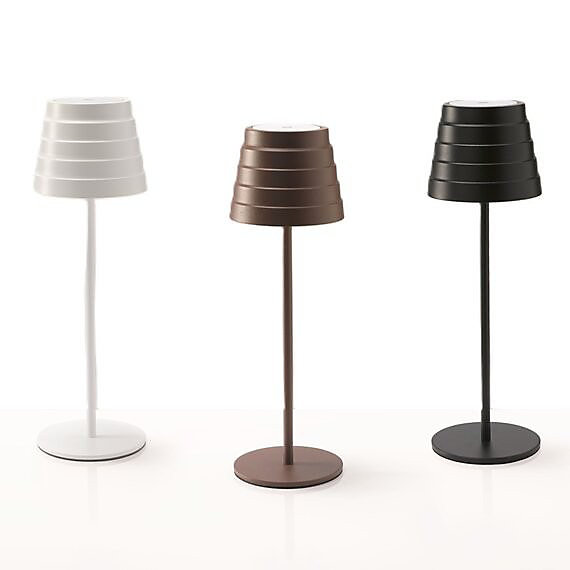Lampe de Table RechargeableIntérieur/Extérieur USB-C Autonomie 48h Tactile et Stable.