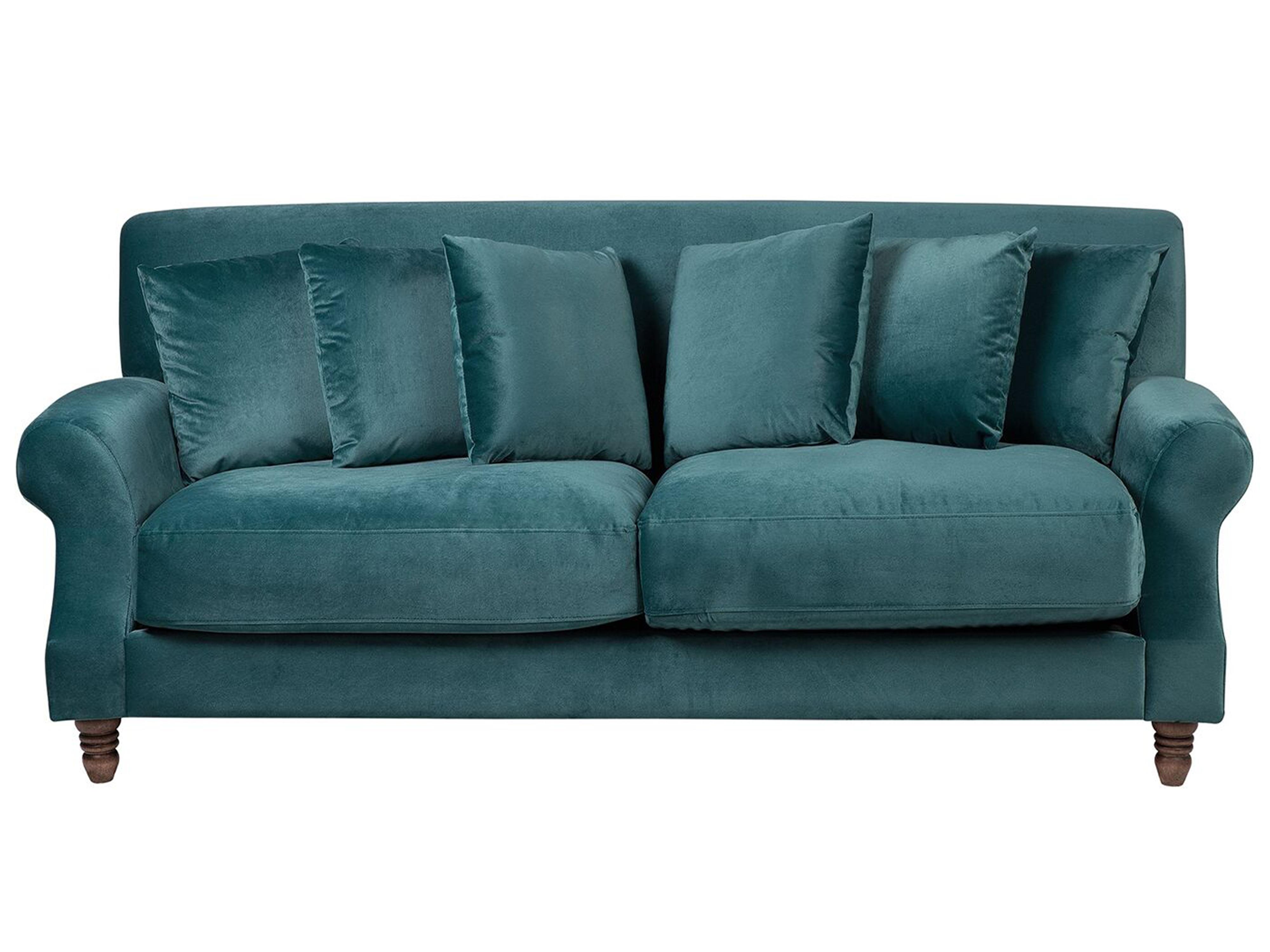 Sofa 2 Seater EIKE Velvet Teal