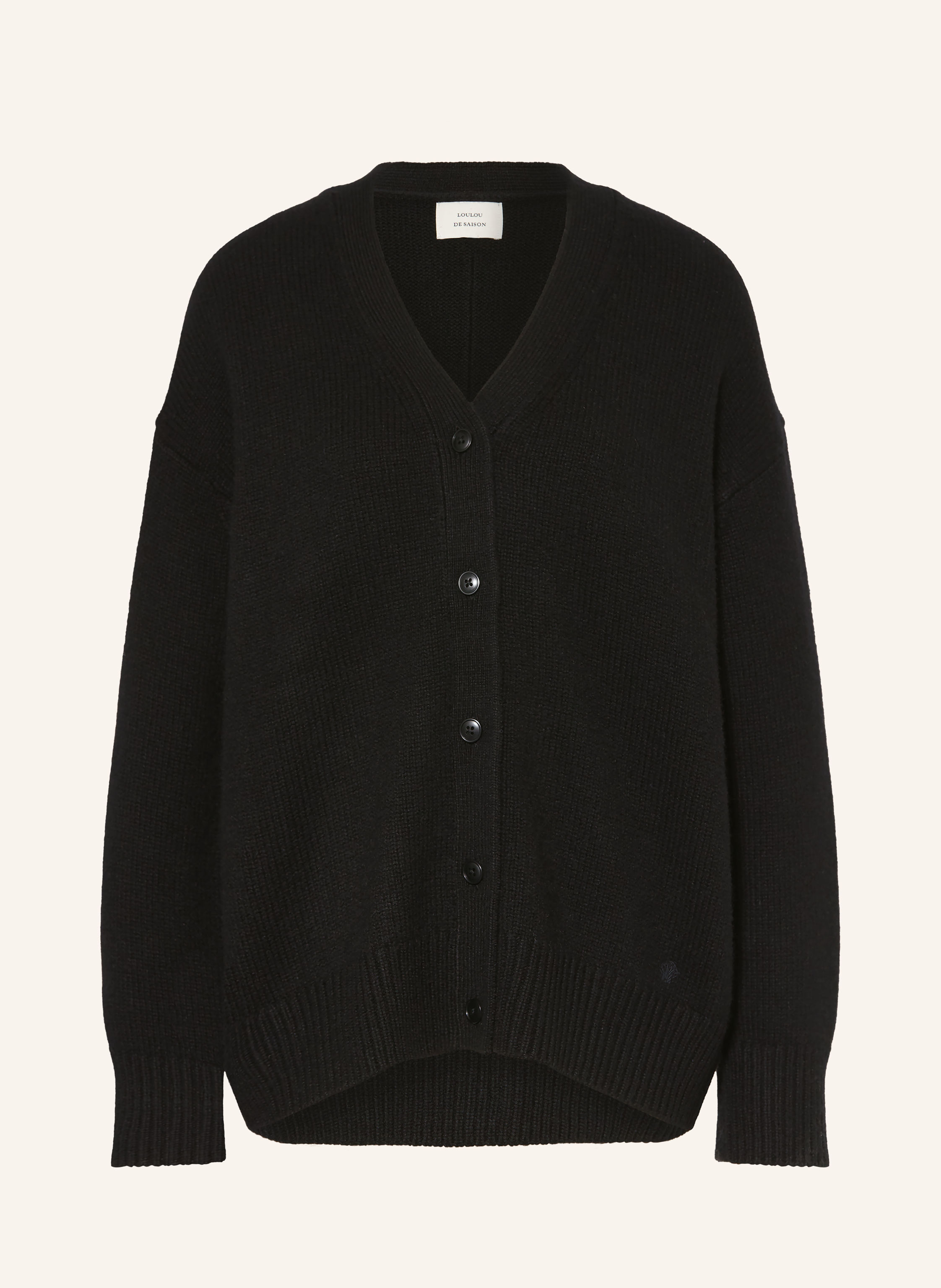 LOULOU DE SAISON Strickjacke DUCA aus Cashmere