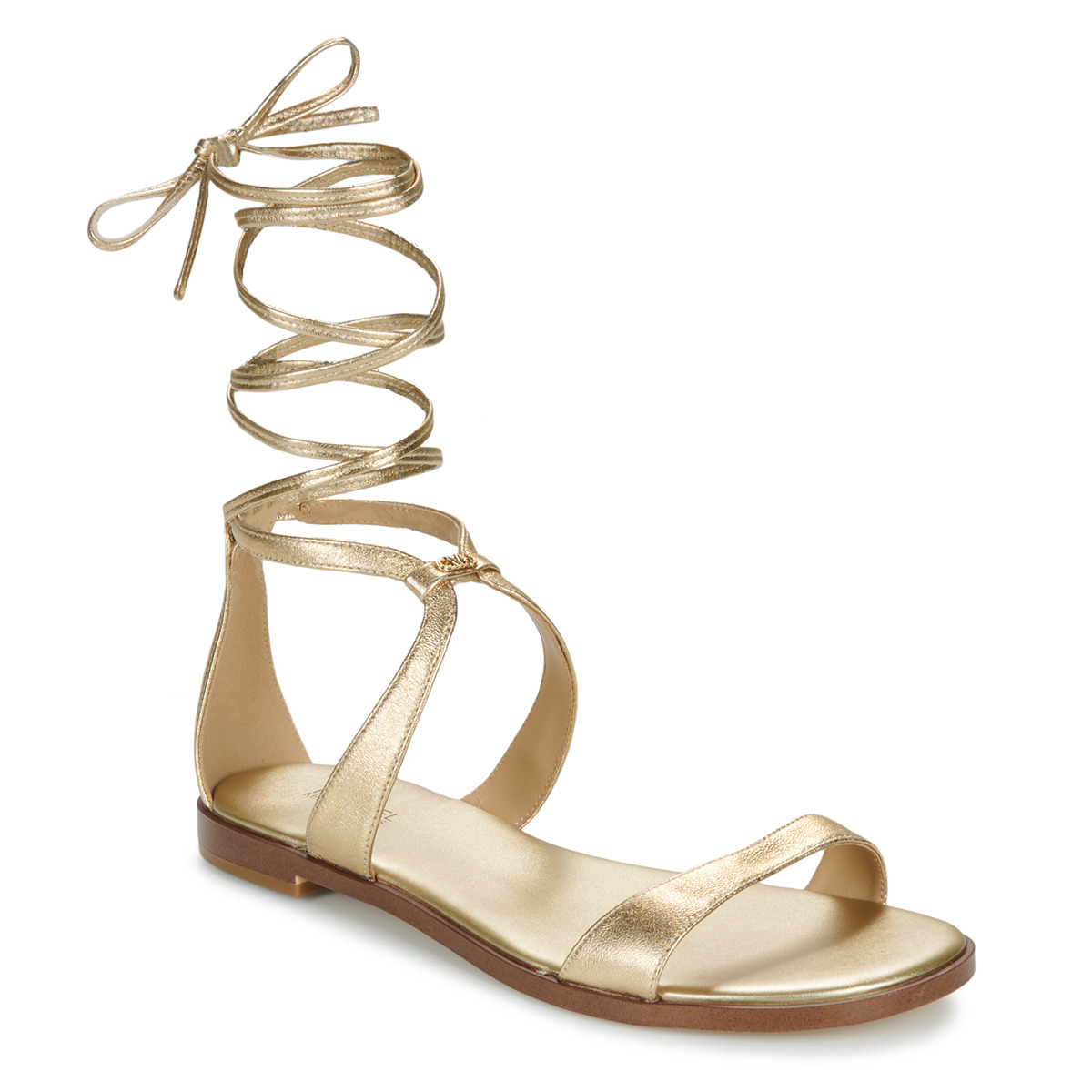 MICHAEL Michael Kors - AMARA FLAT SANDAL - Gold