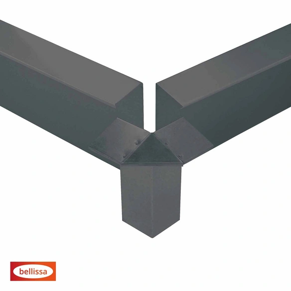 Schneckenblech »Corten«, LxH: 20 x 7 cm, Rotbraun