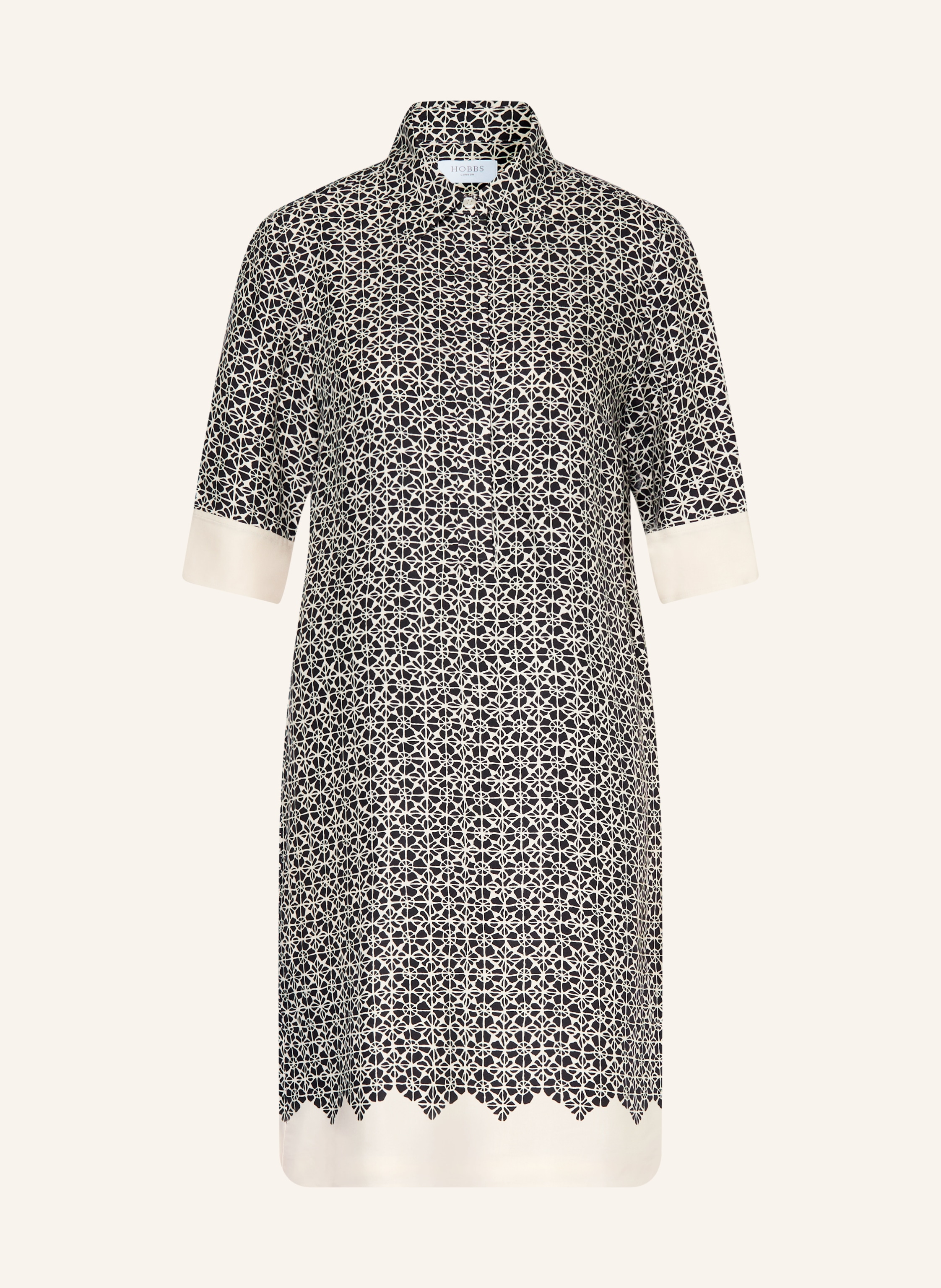 HOBBS Hemdblusenkleid MARCIELLA aus Satin