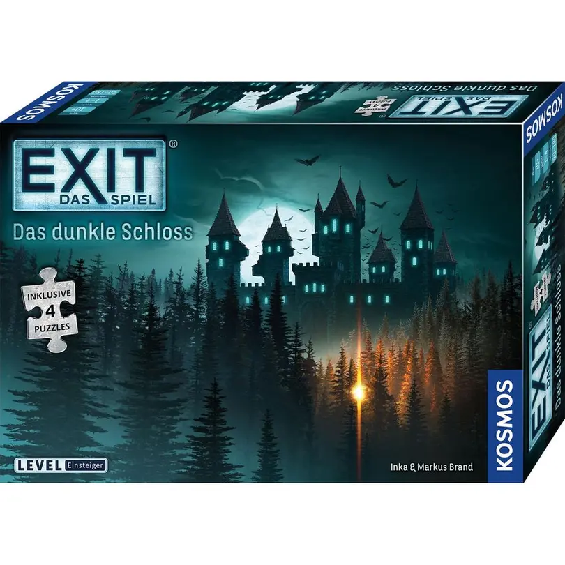 Brettspiel 4-teilig Exit