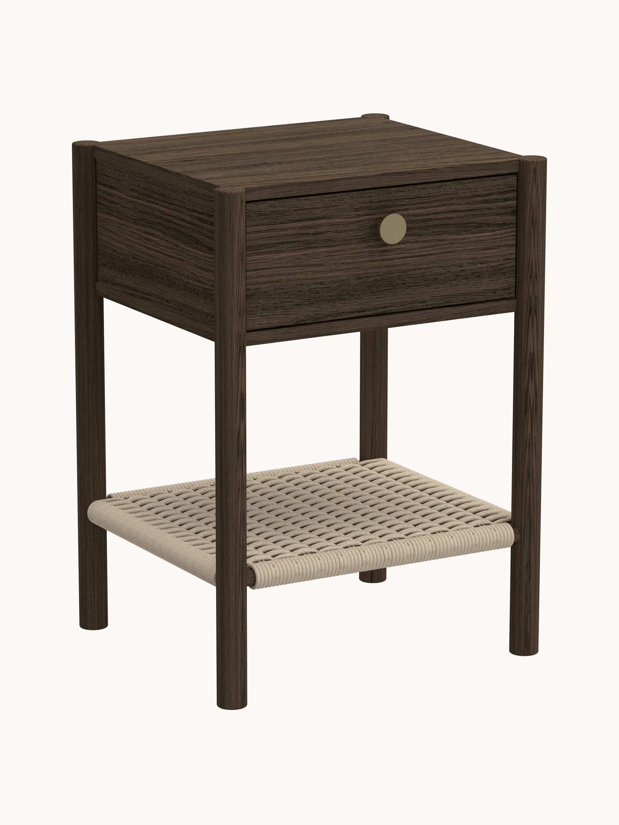 Holz-Nachttisch Monfort