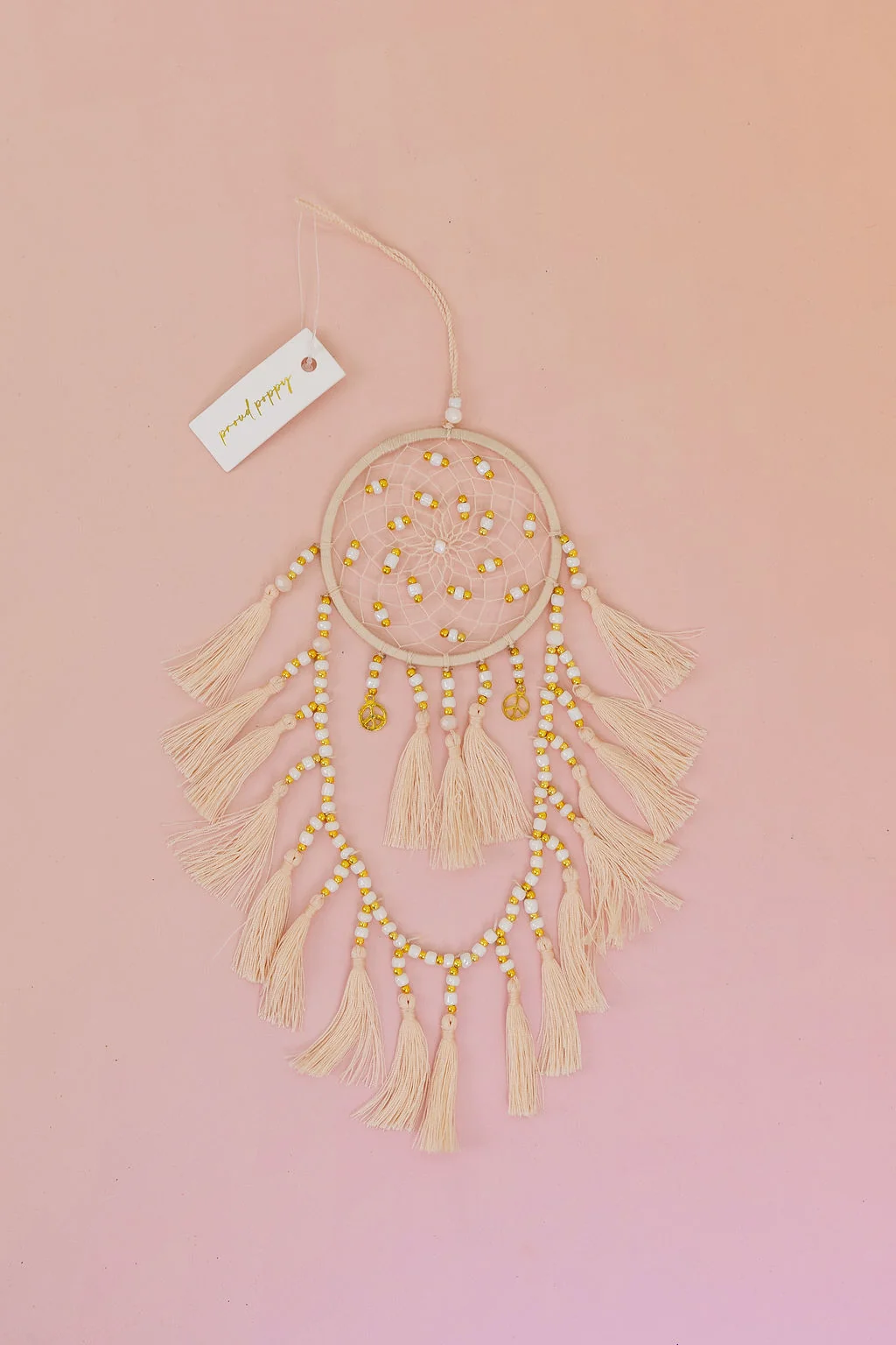 Cream Dreamcatcher