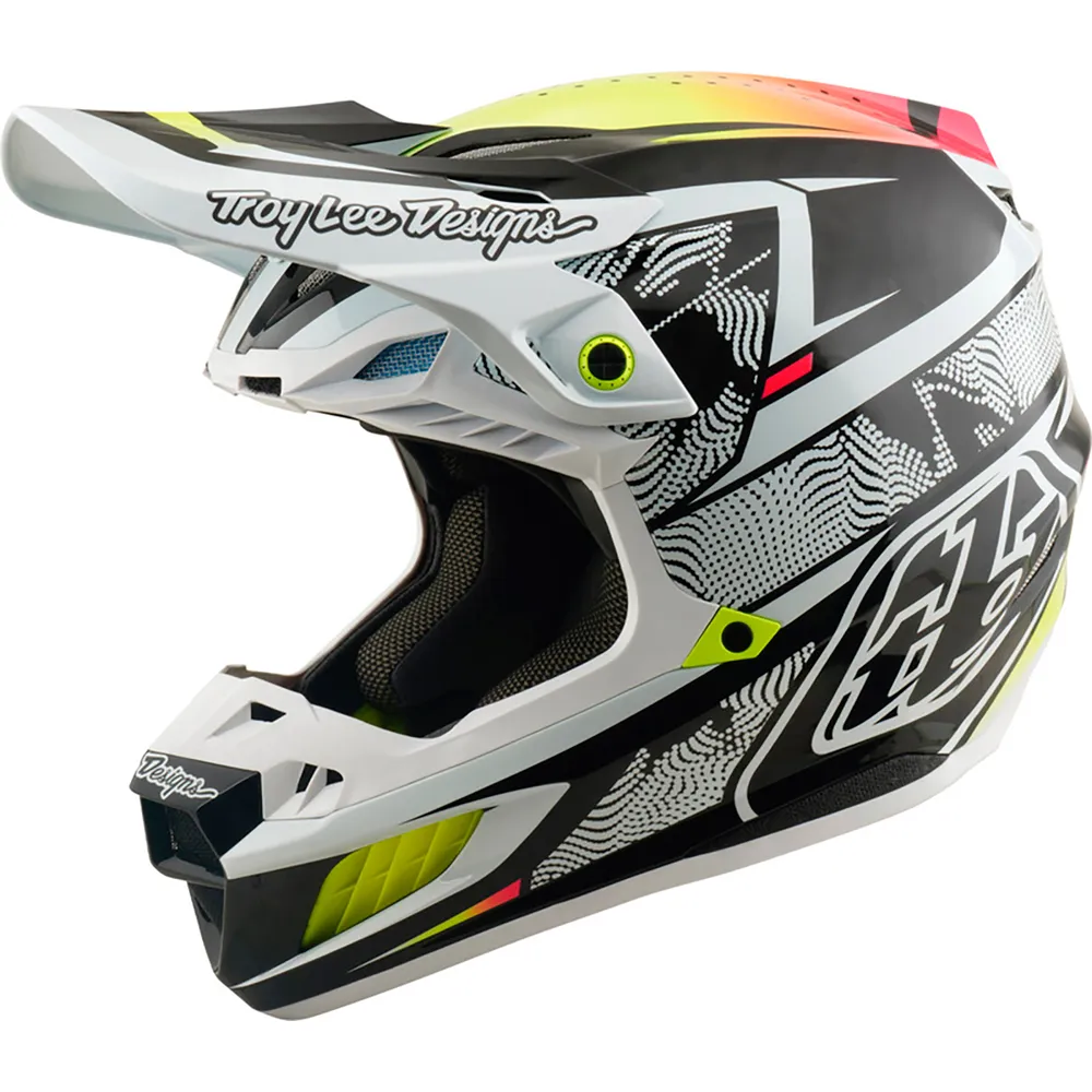 Troy Lee Designs SE5 Carbon Lined Up off-road helmet