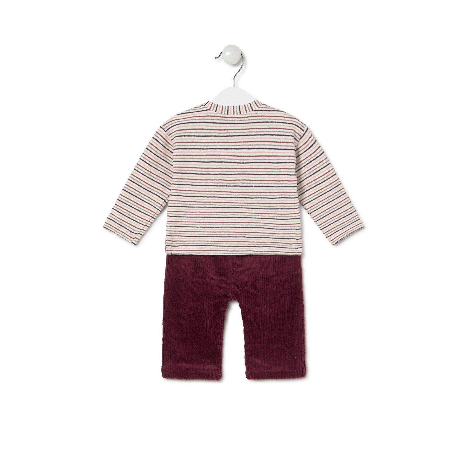 Conjunto de niño Garnet granate