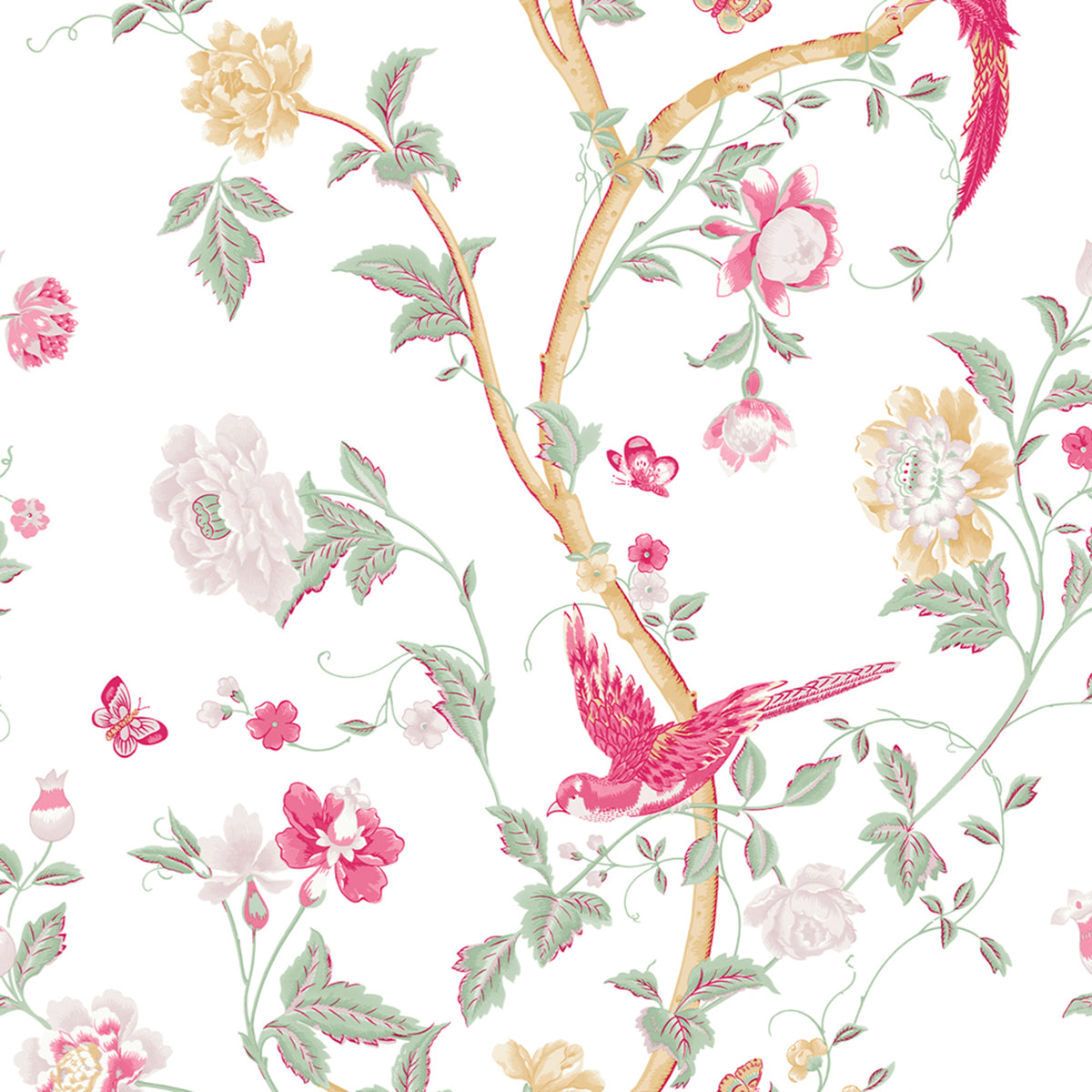 Laura Ashley Vliesbehang - Summer Palace - 10mx52cm