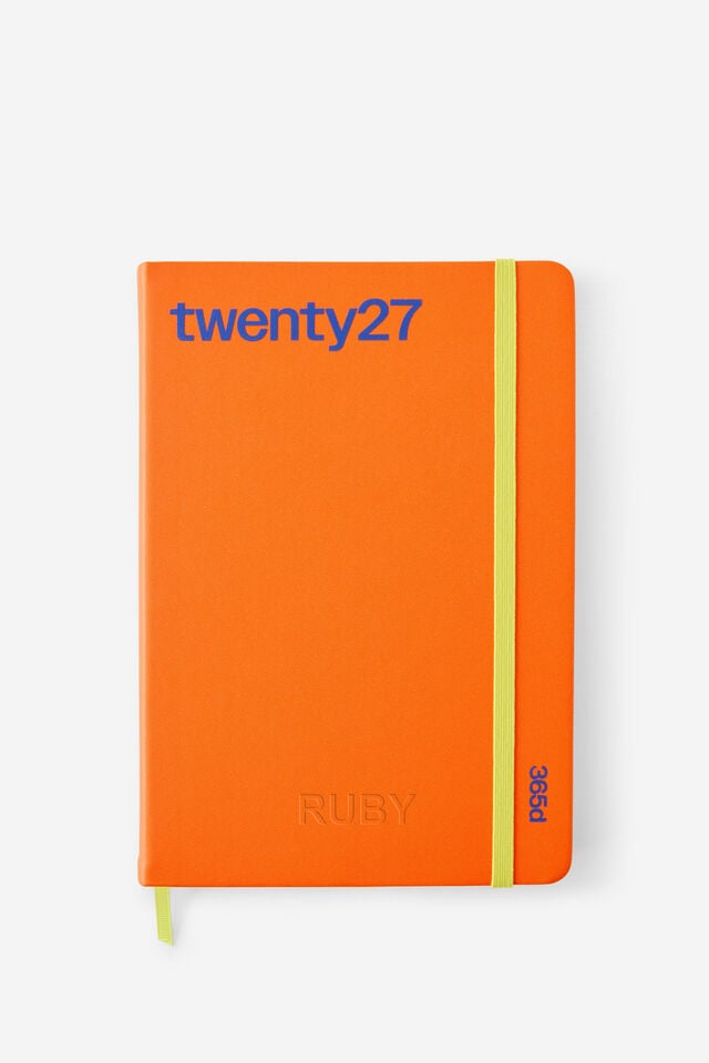 Personalised 2027 A5 Daily On Schedule Diary