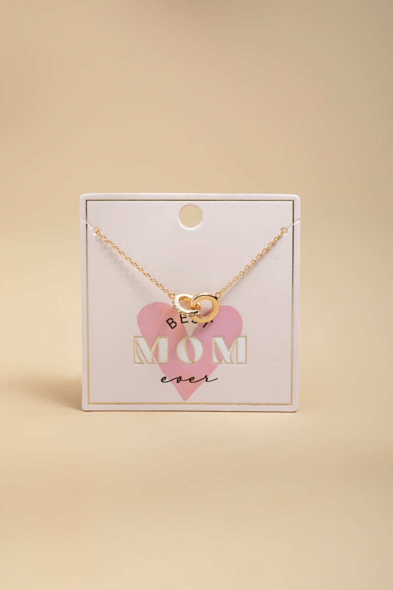Best Mom Ever Pendant Necklace