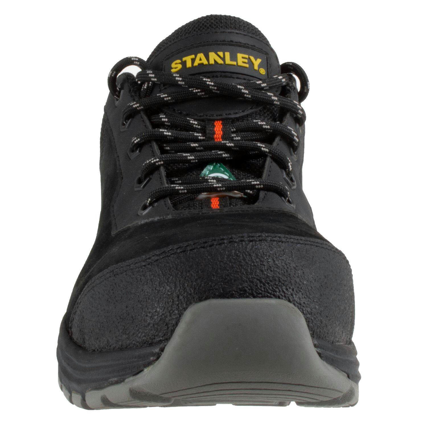 Stanley Zeiss Men's CSA Steel Toe Oxford Shoes, Comfortable Cushioned Insole, Black