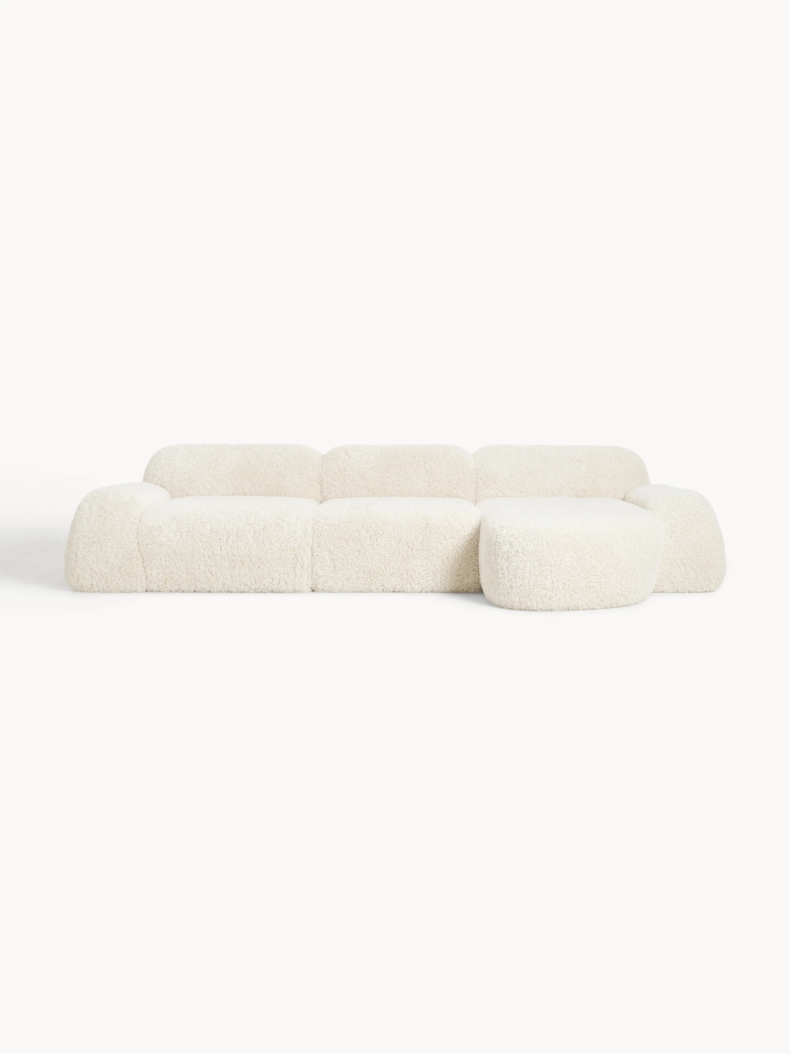 Modulares Teddy-Ecksofa Wolke (4-Sitzer)