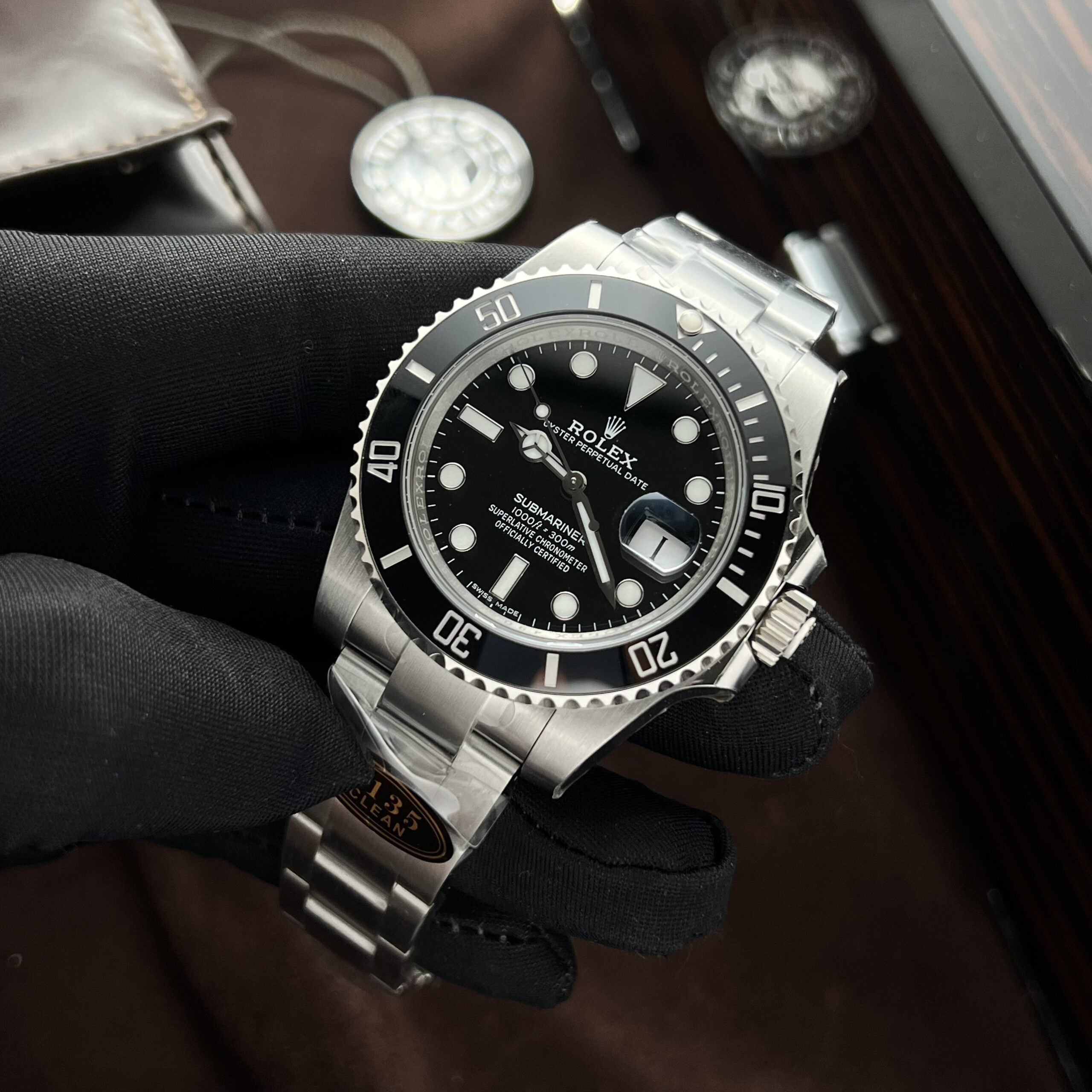 Rolex Submariner 116610LN 904L Steel Black Dial 40mm Oyster Super Clone