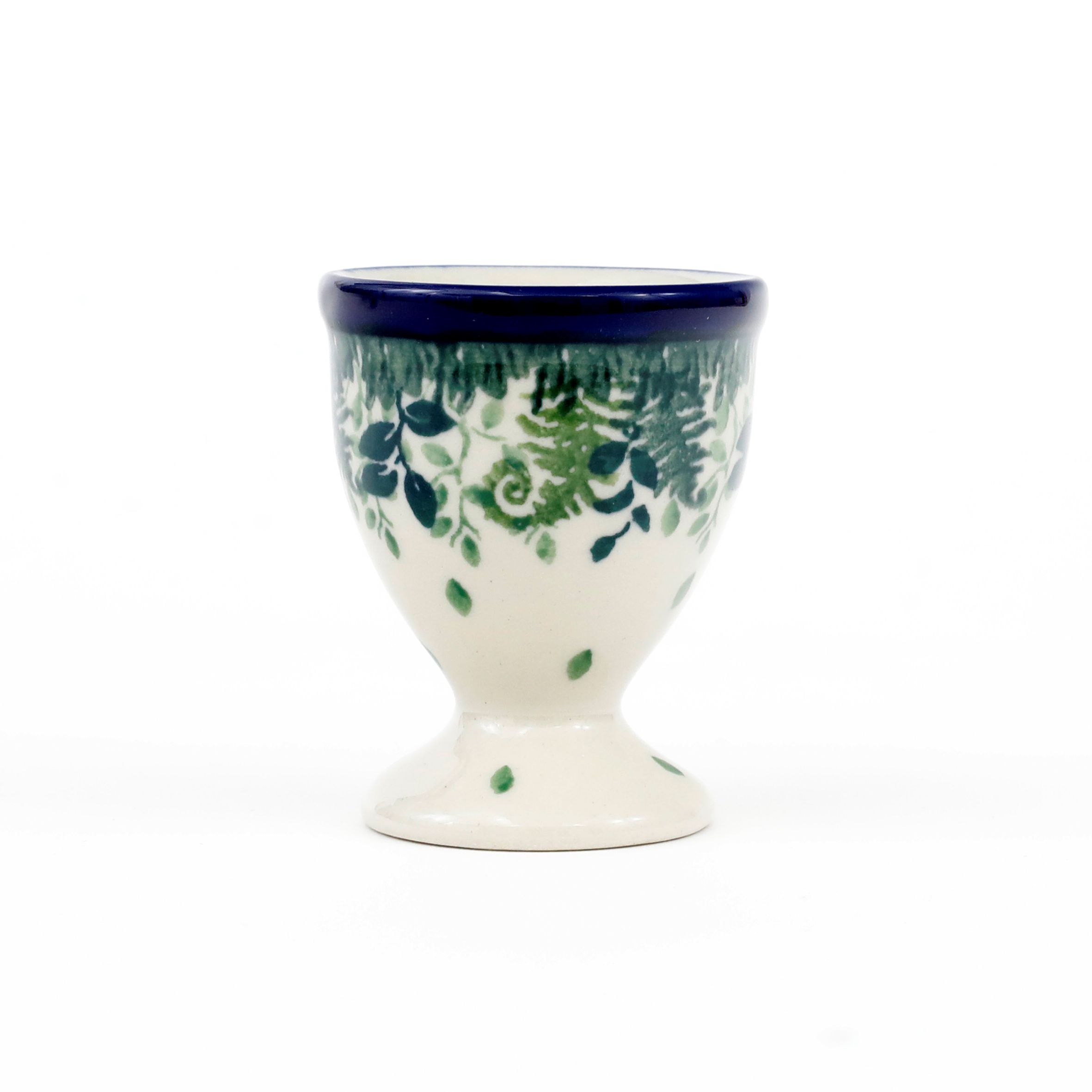 Kieliszek do jajek 106 h-6cm  2206X Zielone paprocie