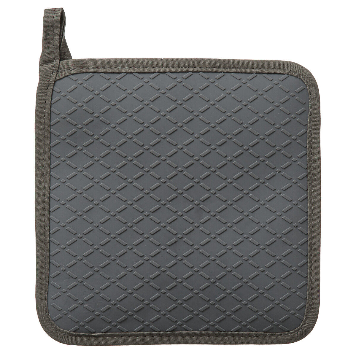 Pega de cozinha em silicone e algodão