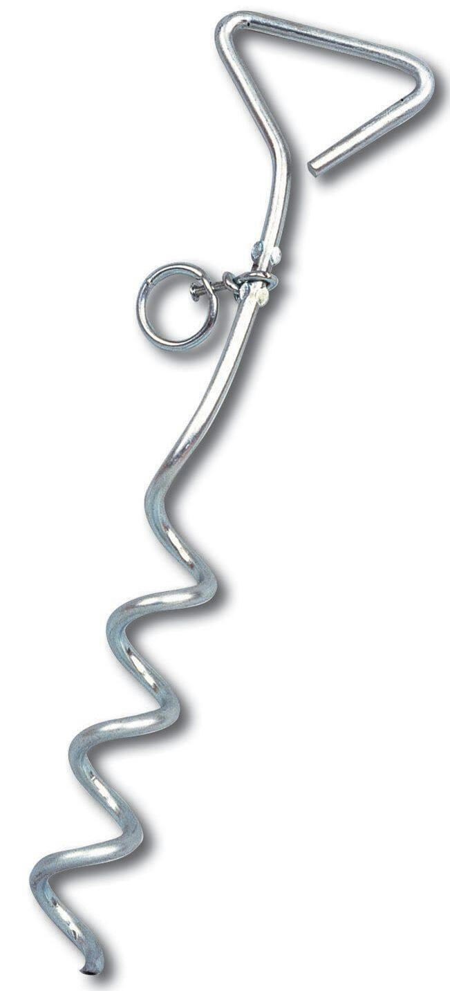 CAMCO 4257212-in RV Spiral Ground Anchor with Ring