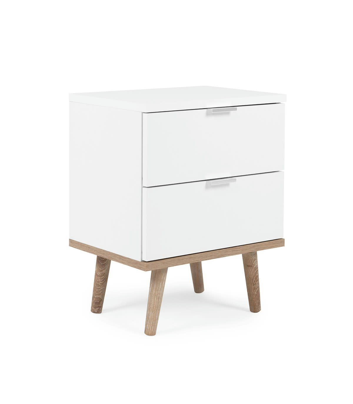 COPENHAGUE - Chevet 2 tiroirs L40 x H52 cm