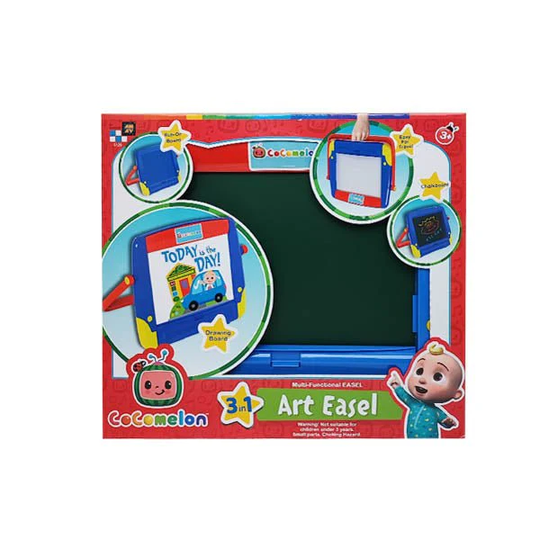 Cocomelon 3 In 1 Art Easel