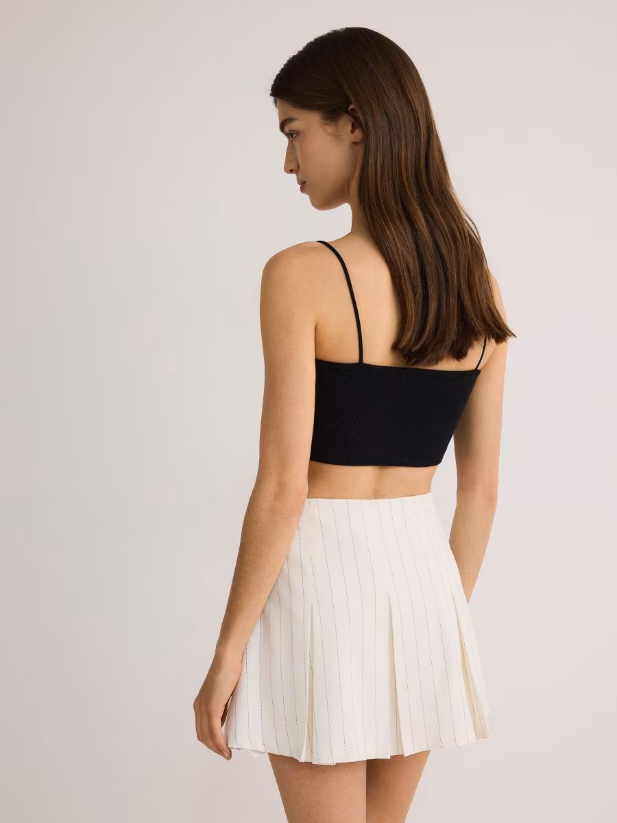 Pleated Shorts