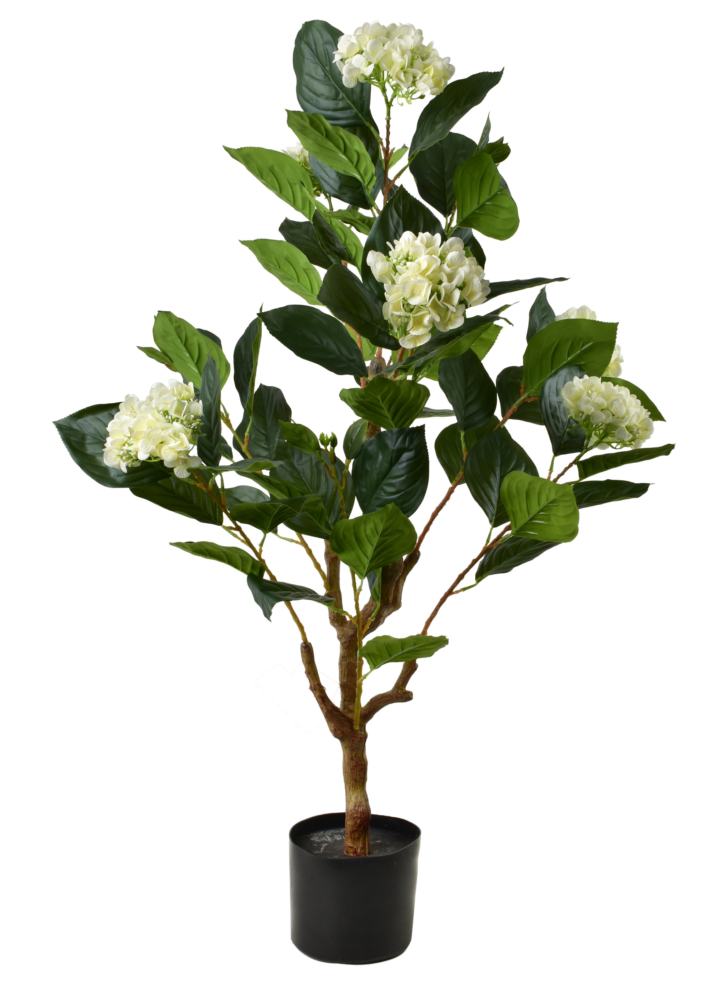 VIRIDIS Kwiat sztuczny Hortensja 105cm