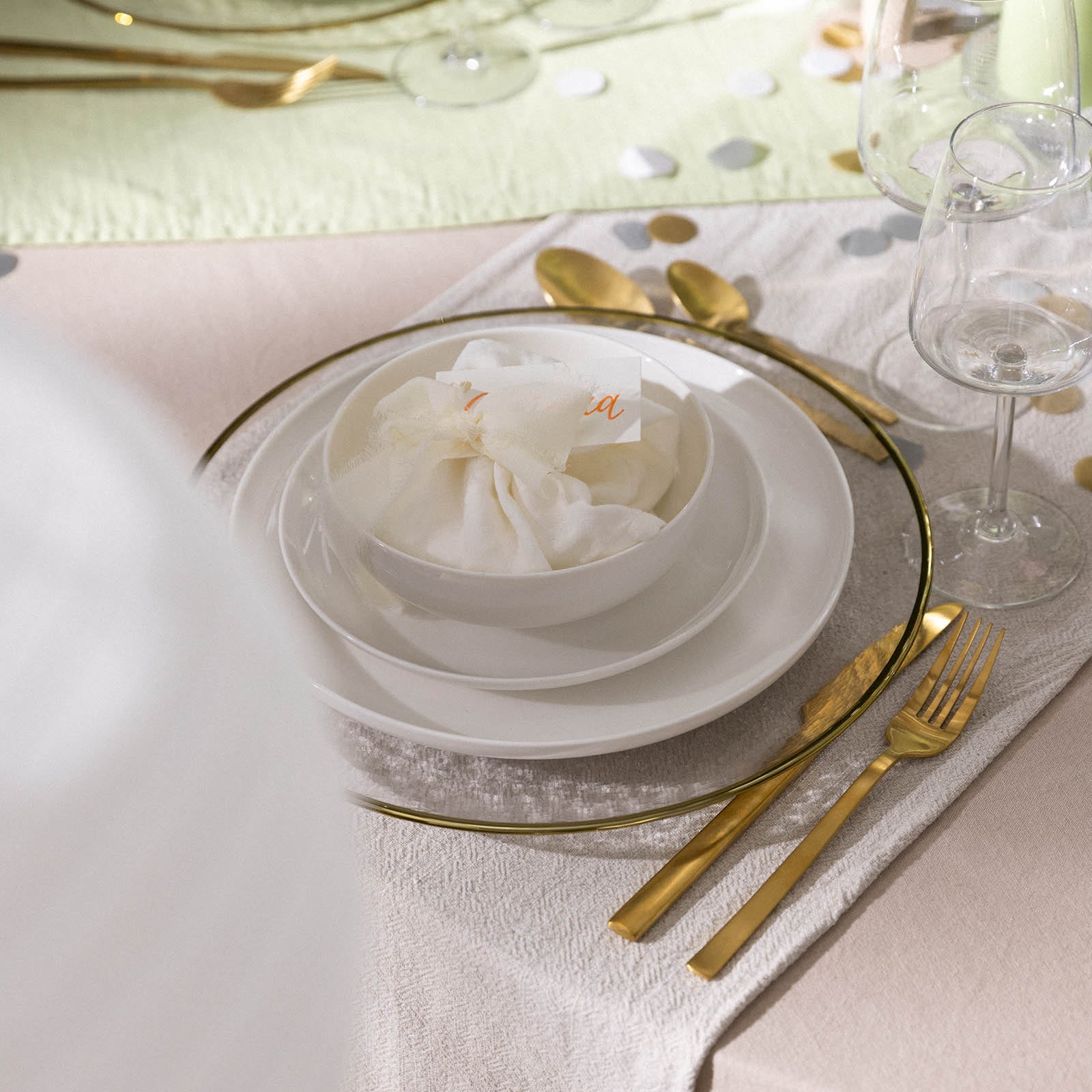 Pasta-/Suppenschale Luna Creme, ⌀ 20 cm, H 60 mm