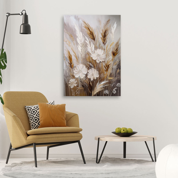 Feeby Obraz na płótnie, Natura Łąka Rośliny 40x60