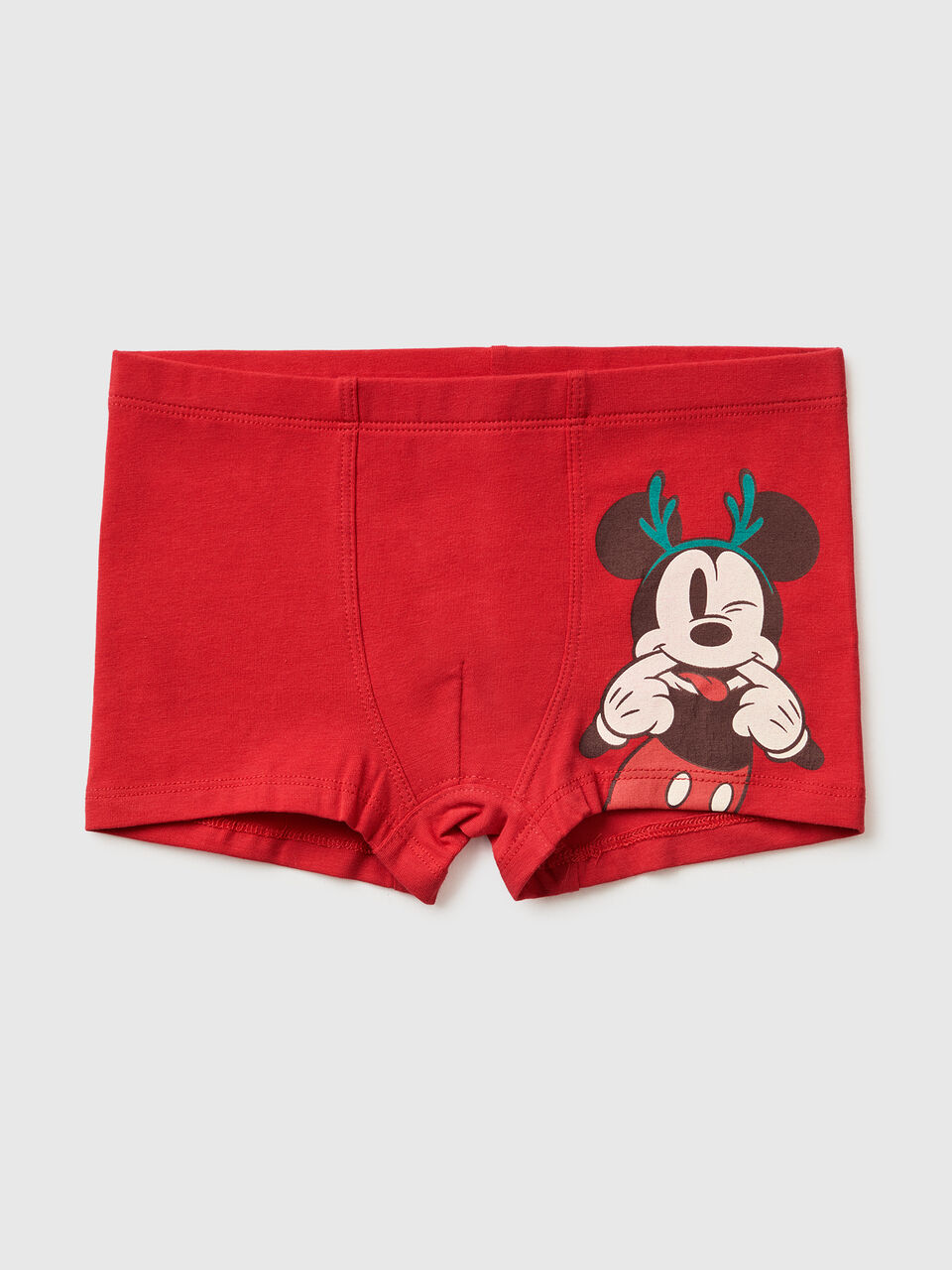 Mickey Mouse &copy;Disney Christmas red boxers