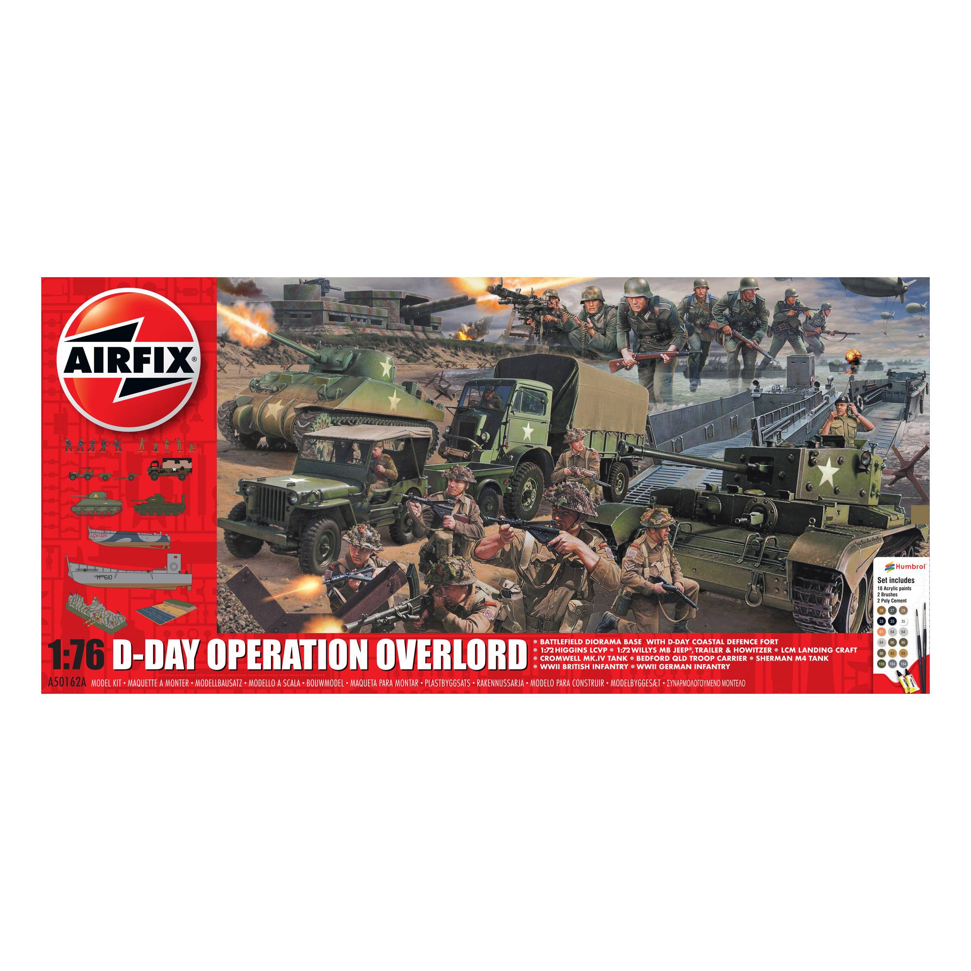 Airfix D-Day Operation Overlord Gift Set 1:76