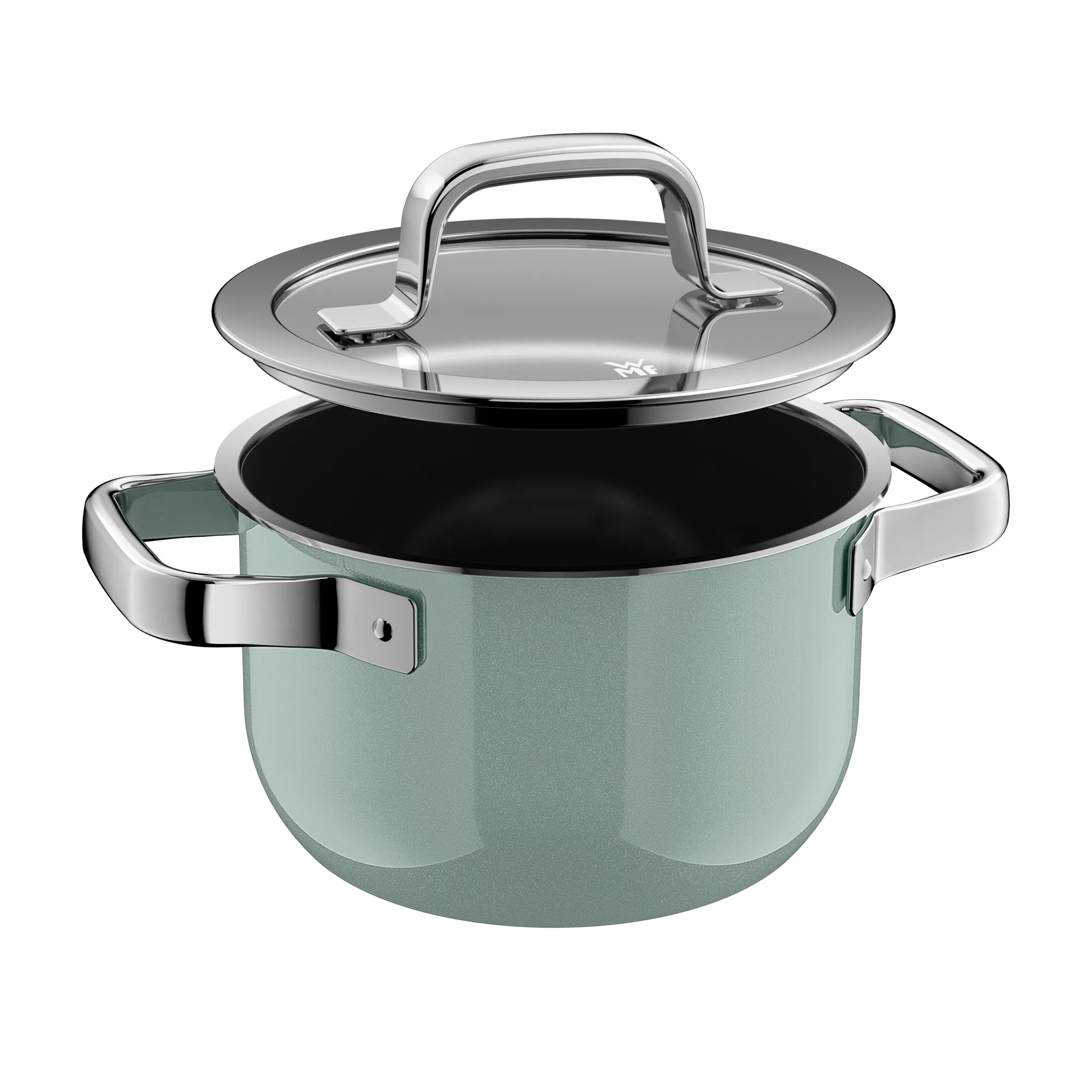 Fusiontec Mineral Pro, Soup Pot With Lid, 16 cm, Eucalyptus Haze