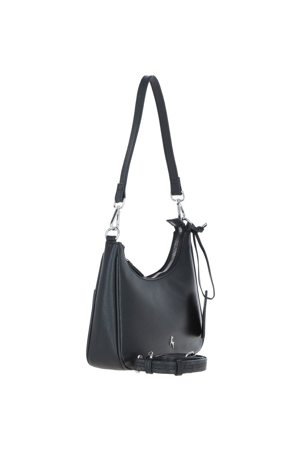 Ashwood Leather Real Leather Shoulder Bag with Detachable Crossbody Strap