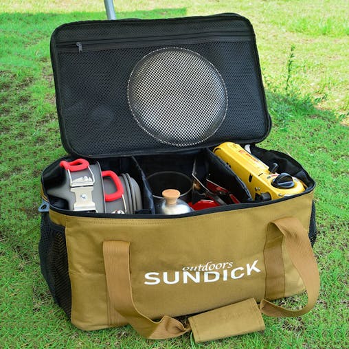 NNEOBA Waterproof Outdoor Travel Cooler & Lunch Box (Khaki)