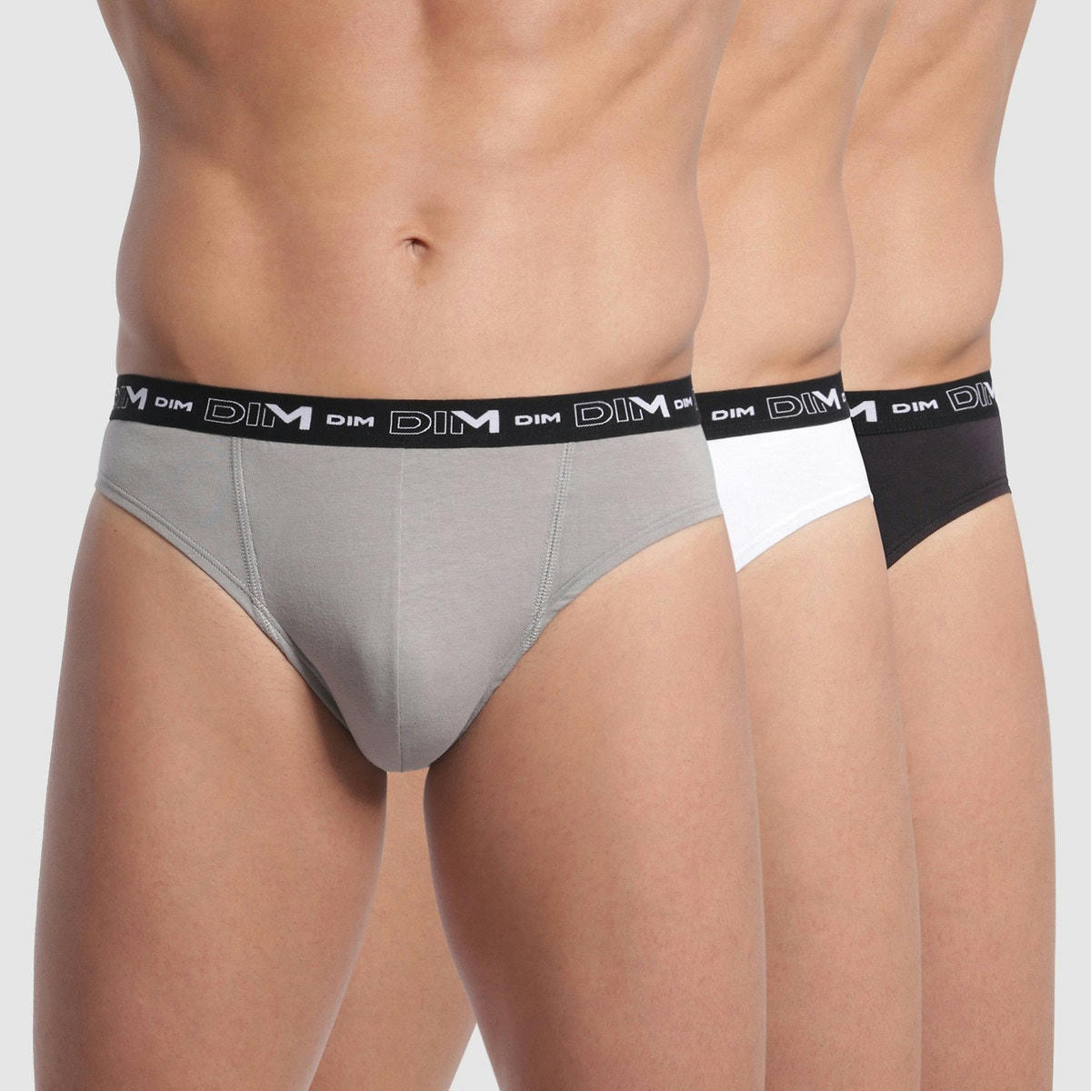 Lot de 3 slips Coton Stretch