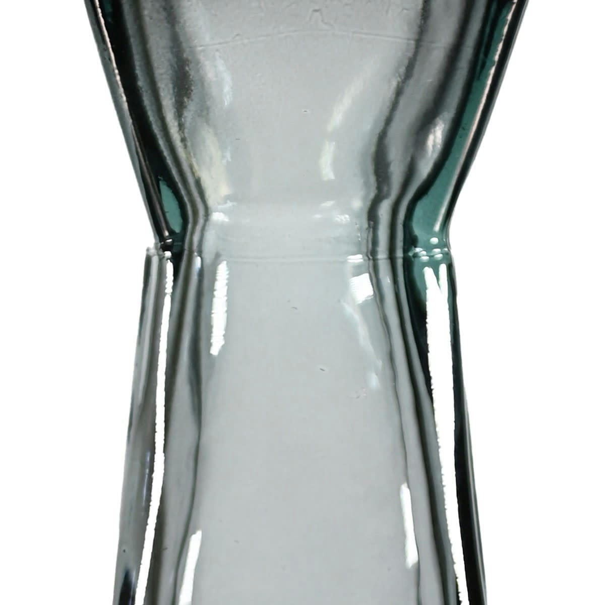 GOTLAND - Vase en verre recyclé  anthracite 45 cm