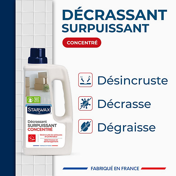 Décrassant surpuissant concentré de cuisine Starwax 1L