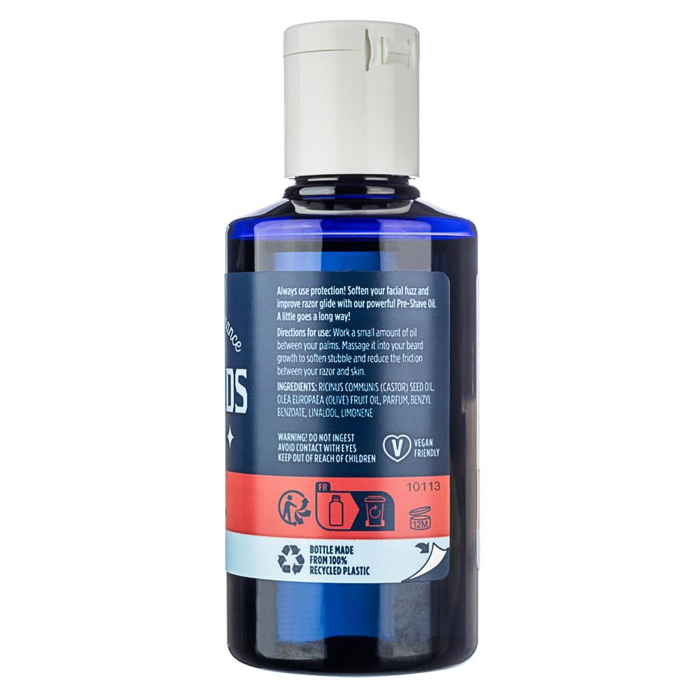 The Bluebeards Revenge Pre Shave Oil Men Vegan Friendly Sensitive Skin Helps Prevent 100ml