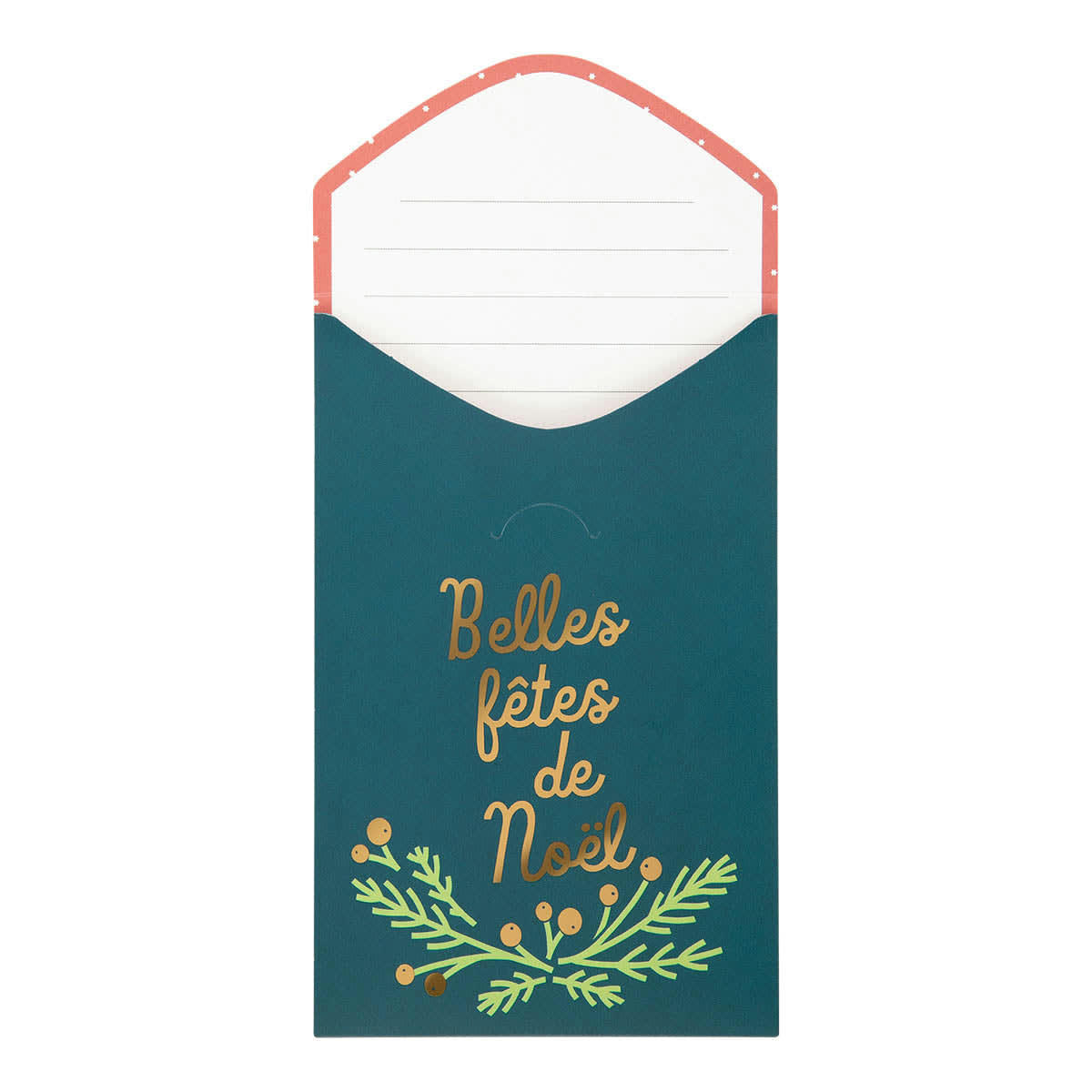 - Carte De Vœux Surprise Houx