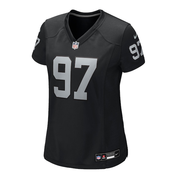 Tonka Hemingway Las Vegas Raiders Nike Women's Team Game Jersey -  Black