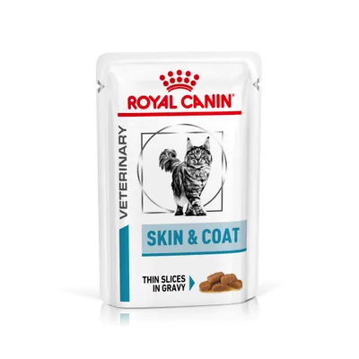 Royal Canin Veterinary Feline Skin & Coat in Gravy