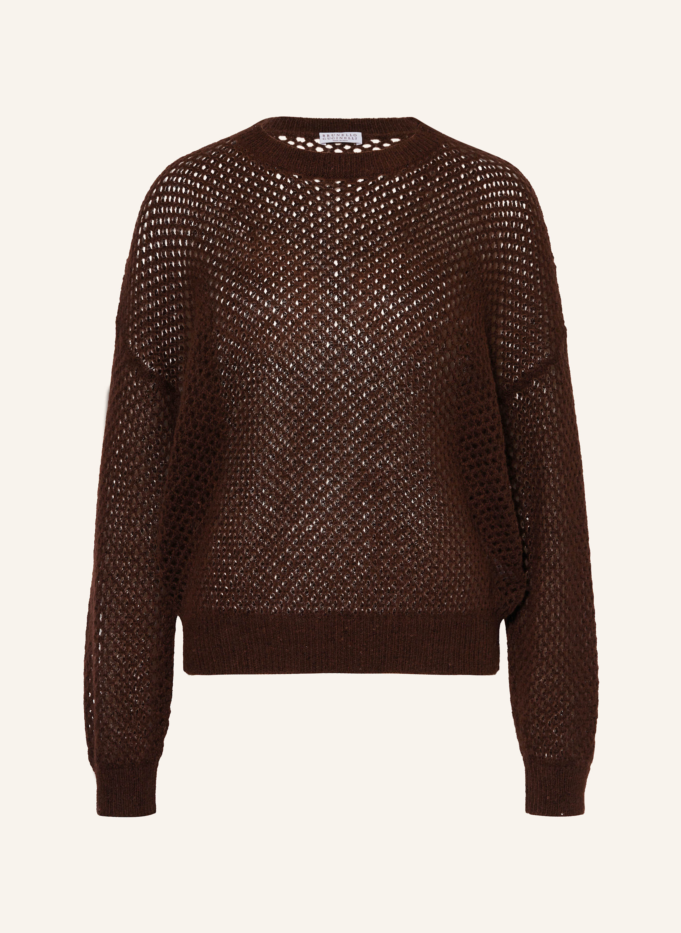 BRUNELLO CUCINELLI Pullover mit Mohair und Pailletten