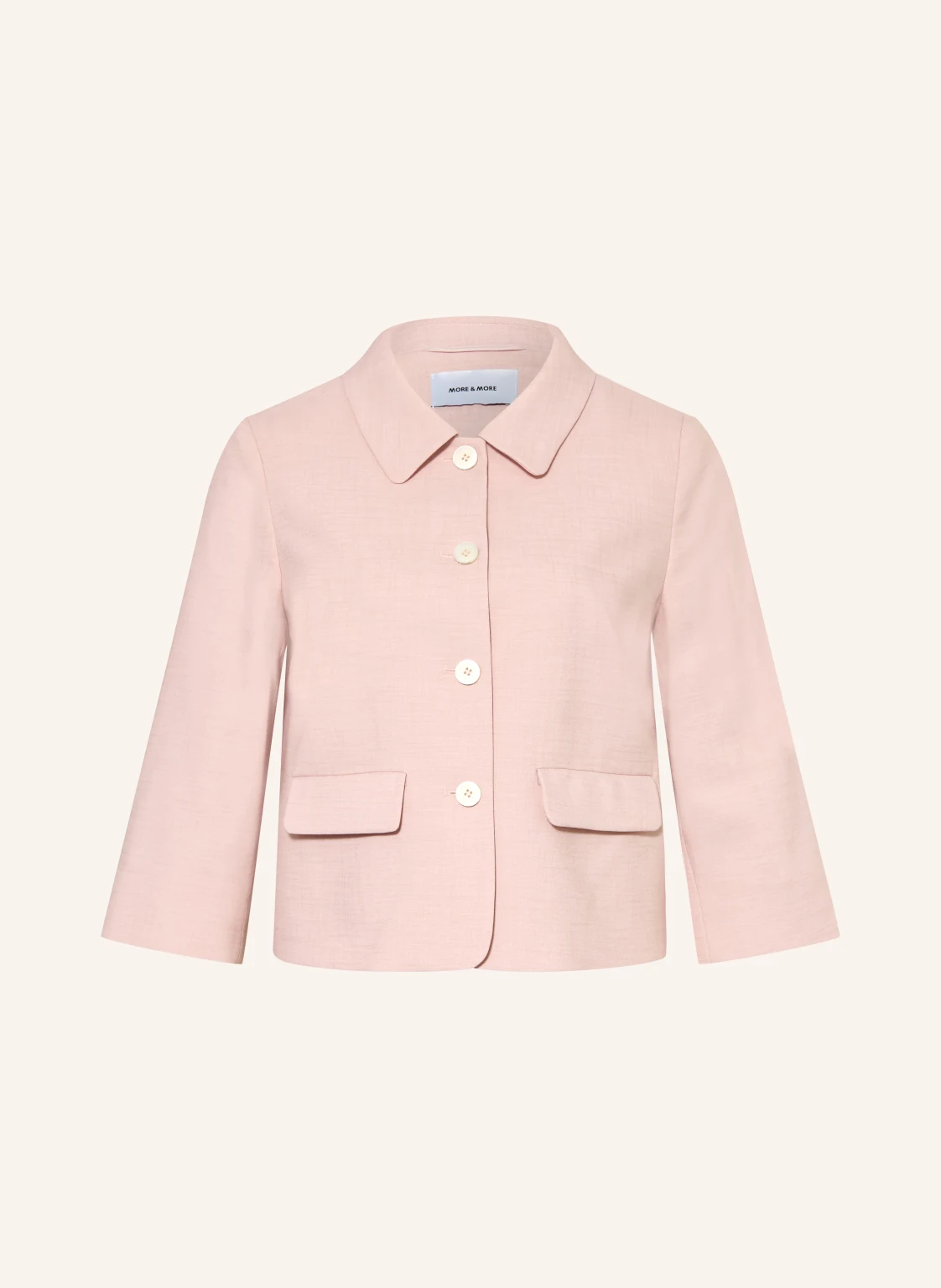 MORE & MORE Kastenjacke mit 3/4-Arm