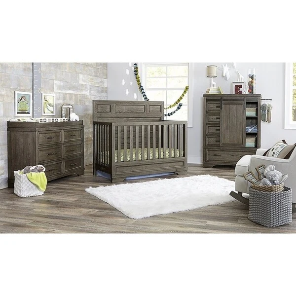 Taylor & Olive Foundry Brushed Pewter 6-drawer Dresser