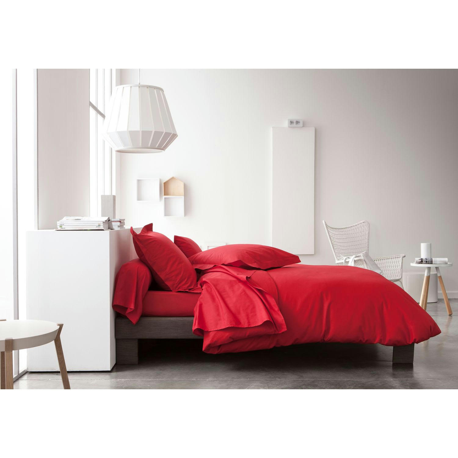 TODAY - Housse de couette Pomme d'amour 100% coton 57 fils 140 x 200 cm